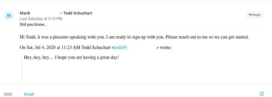 Mark-I am ready to sign up